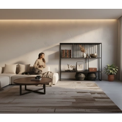 REGAŁ NA KSIĄŻKI METALOWE   RNK-182